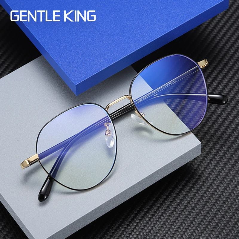 GENTLE KING Anti Blue Light Glasses Women Prescription Eye Glasses Frame Metal Computer Men Anti Blue Light Eyewear Eyeglasses
GENTLE KING Anti Blue Light Glasses Women Prescription Eye Glasses Frame Metal Computer Men Anti Blue Light Eyewear Eyeglasses