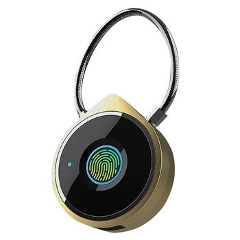 Fingerprint Padlock Smart Bluetooth Security Lock Anti-Theft Keyless Padlock for House Door,Suitcase,Backpack,Gym,Bike
Fingerprint Padlock Smart Bluetooth Security Lock Anti-Theft Keyless Padlock for House Door,Suitcase,Backpack,Gym,Bike