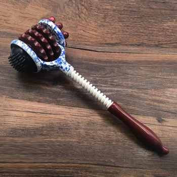 1PC Body Hammer Manual Roller Massager Wood Handle Relax Massage Tool for Neck Arm Shoulder Back Leg 38x14.5x8cm EK-New
1PC Body Hammer Manual Roller Massager Wood Handle Relax Massage Tool for Neck Arm Shoulder Back Leg 38x14.5x8cm EK-New