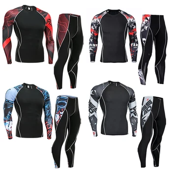 Man Sports Suit Quick-drying Sweat Compression Training Fitness Kit Male Sportswear Jogging Running Clothes
Man Sports Suit Quick-drying Sweat Compression Training Fitness Kit Male Sportswear Jogging Running Clothes