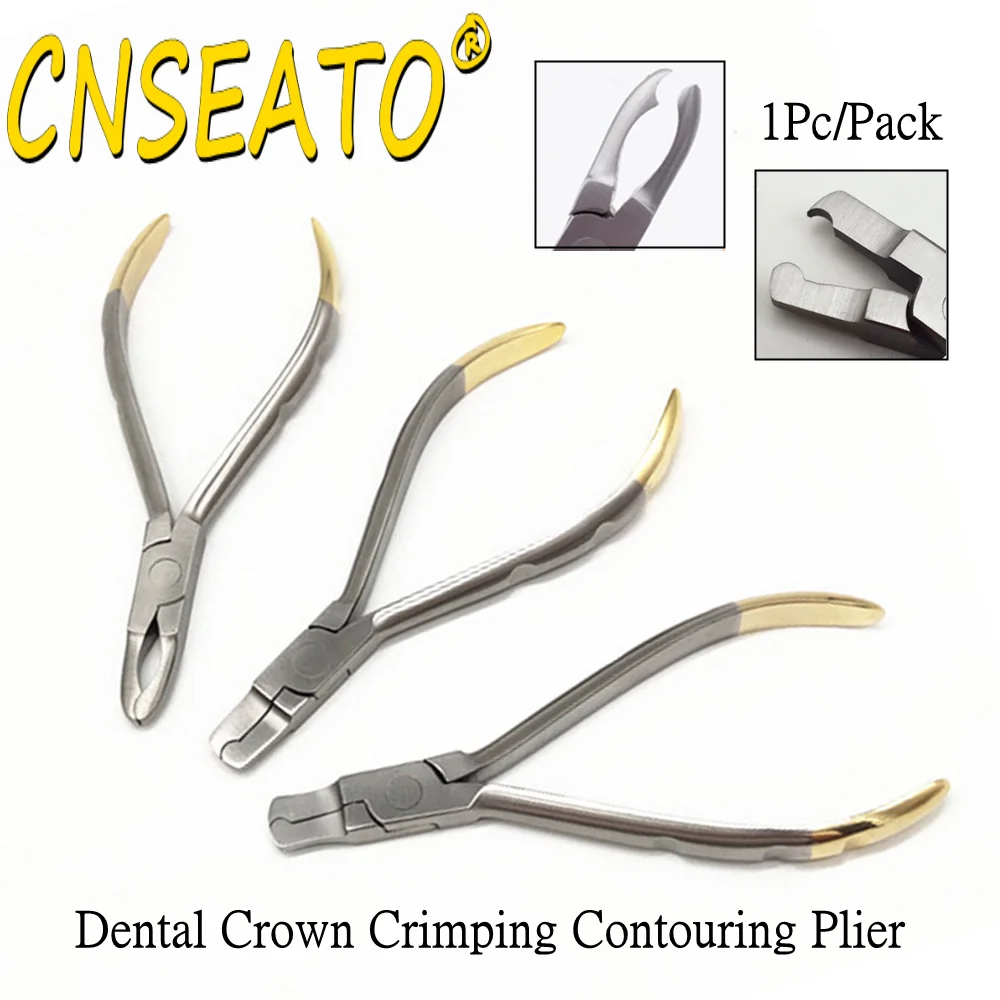 1PC Dental Crown Crimping Contouring Plier Tool Orthodontic Metal Band Ring Edge Cutter Forceps Dentistry Cirurgical Instruments
1PC Dental Crown Crimping Contouring Plier Tool Orthodontic Metal Band Ring Edge Cutter Forceps Dentistry Cirurgical Instruments