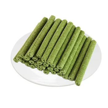 30pcs/lot Small Animals Grass Chew Molar Stick Snack Toy For Chinchilla Guinea Pig Rabbit Grass Fruit Tree Flavor Small Pet
30pcs/lot Small Animals Grass Chew Molar Stick Snack Toy For Chinchilla Guinea Pig Rabbit Grass Fruit Tree Flavor Small Pet