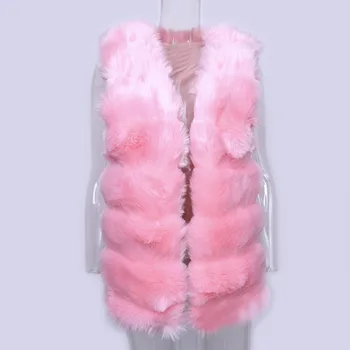Female Fur Vest Fox Fur Stitching Fur Vest Female Outerwear Coat Winter Vests Women's Winter Jacket Coat Fur Clothes 
Female Fur Vest Fox Fur Stitching Fur Vest Female Outerwear Coat Winter Vests Women's Winter Jacket Coat Fur Clothes
