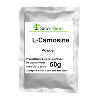 L Carnosine Powder Restore skin elasticity reduce wrinkles antioxidants delay aging
L Carnosine Powder Restore skin elasticity reduce wrinkles antioxidants delay aging