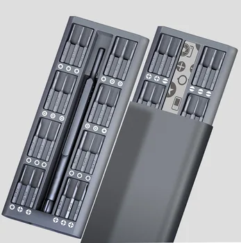 Realmote 49 In 1 Screwdriver Daily Use Precision Set 48 Magnetic Bits Alluminum Box DIY Screw Drivers For Phone Home Computer
Realmote 49 In 1 Screwdriver Daily Use Precision Set 48 Magnetic Bits Alluminum Box DIY Screw Drivers For Phone Home Computer