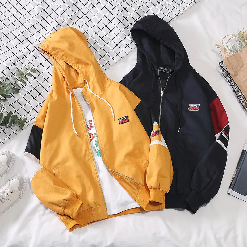 2018 Autumn New Style Men's Korean-style Youth Students Large Size Jacket Loose-Fit Lettered Mixed Colors Hong of Coat Fashion
2018 Autumn New Style Men's Korean-style Youth Students Large Size Jacket Loose-Fit Lettered Mixed Colors Hong of Coat Fashion