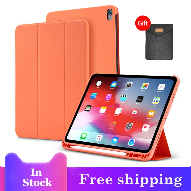 For 2019 IPad Air 3 Case For Apple IPad 9.7 Tablet Liquid Silicone Shell With Pen Holder For IPad Pro 11 10.5 Inch Cover
For 2019 IPad Air 3 Case For Apple IPad 9.7 Tablet Liquid Silicone Shell With Pen Holder For IPad Pro 11 10.5 Inch Cover