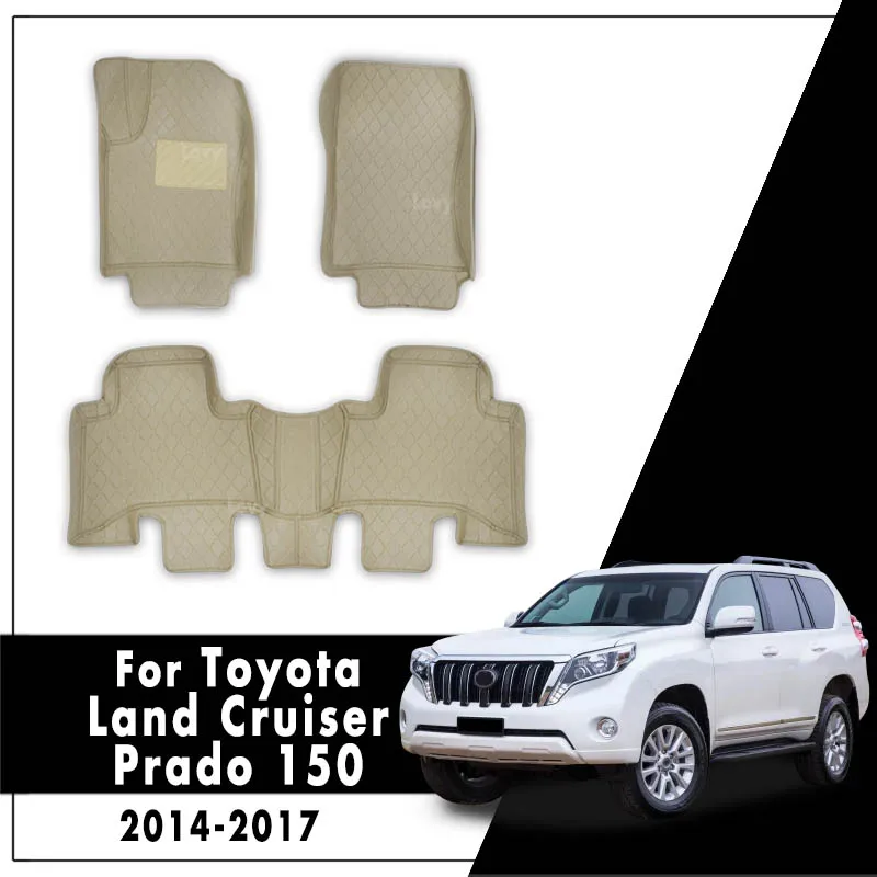 Car Interior Accessories Waterproof Anti-dirty Leather LHD Car Floor Mats For Toyota Land Cruiser Prado 150 2014 2014 2016 2017
Car Interior Accessories Waterproof Anti-dirty Leather LHD Car Floor Mats For Toyota Land Cruiser Prado 150 2014 2014 2016 2017