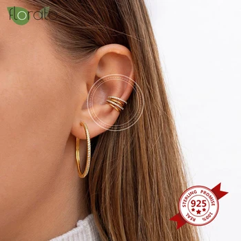 925 Sterling Silver Ear Cuff for Women CZ Crystal Ear Cuff C Shaped Ear Clips No Pierced Cartilage Earring for Women Ear Cuffs
925 Sterling Silver Ear Cuff for Women CZ Crystal Ear Cuff C Shaped Ear Clips No Pierced Cartilage Earring for Women Ear Cuffs