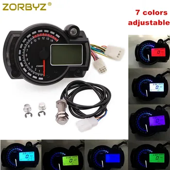 ZORBYZ Universal 15000rpm Motorcycle LCD Digital Speedometer Tachometer Odometer Gauge
ZORBYZ Universal 15000rpm Motorcycle LCD Digital Speedometer Tachometer Odometer Gauge