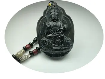 LETSFUN Clin-kk Natural Obsidian Kwan-yin Sit Elephant Guan Yin Kwan-yin Boddhisattva Pendant Necklace
LETSFUN Clin-kk Natural Obsidian Kwan-yin Sit Elephant Guan Yin Kwan-yin Boddhisattva Pendant Necklace