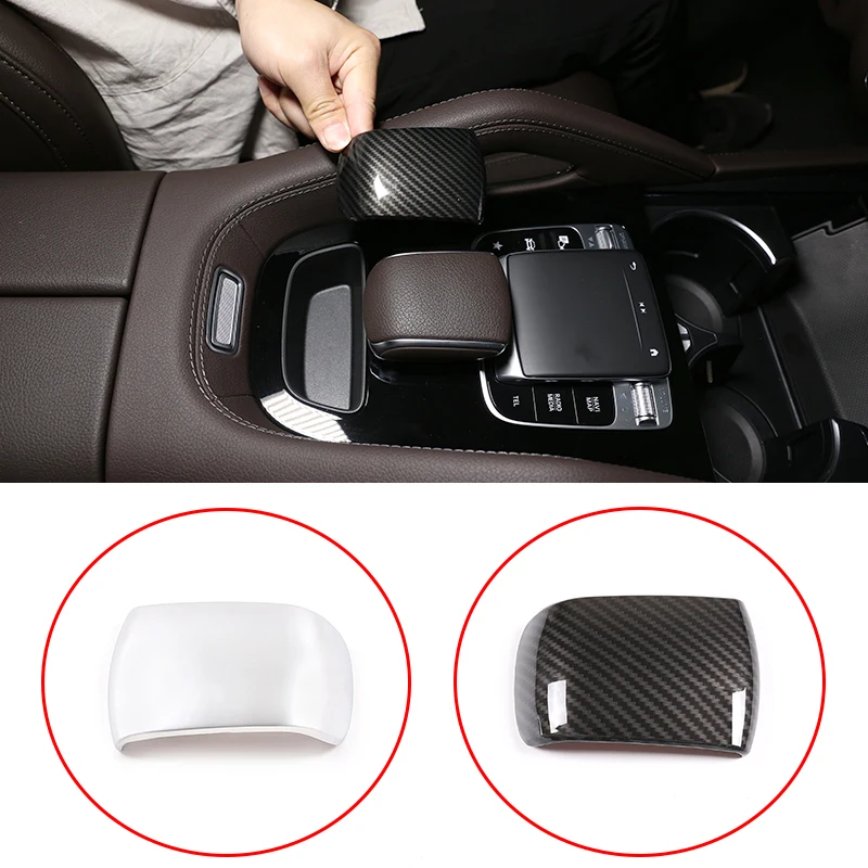 ABS Chrome/Carbon Fiber Central Control Armrest Decorative Cover Trim For Mercedes Benz GLE GLS Class W167 X167 2020 Accessories 
ABS Chrome/Carbon Fiber Central Control Armrest Decorative Cover Trim For Mercedes Benz GLE GLS Class W167 X167 2020 Accessories
