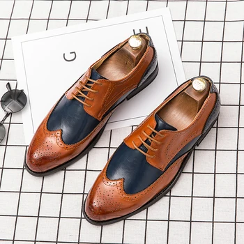 Fashion Bullock Italy Formal Shoes Brand Leather Shoes Men Business Office Mens Shoes Men Luxury Wedding Loafers Big Size 48
Fashion Bullock Italy Formal Shoes Brand Leather Shoes Men Business Office Mens Shoes Men Luxury Wedding Loafers Big Size 48