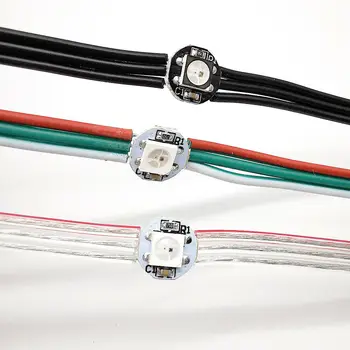 WS2812B Pre-Soldered Led LED Module String Nodes 5V 12cm Wire on Heatsink jk1007
WS2812B Pre-Soldered Led LED Module String Nodes 5V 12cm Wire on Heatsink jk1007