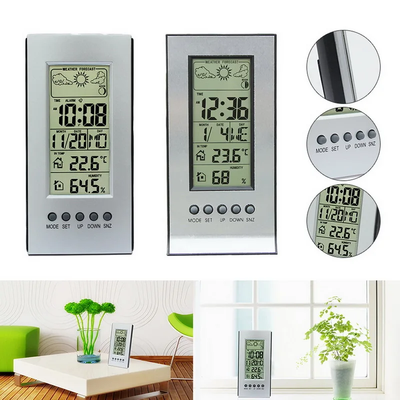 Generic Electronic Thermometer Hygrometer Digital Room Humidity