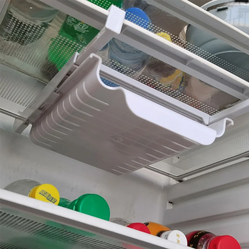 Refrigerator Sliding Drawer Organizer Shelf Organiser for Fridge Vegetables and Fruits TN99
Refrigerator Sliding Drawer Organizer Shelf Organiser for Fridge Vegetables and Fruits TN99