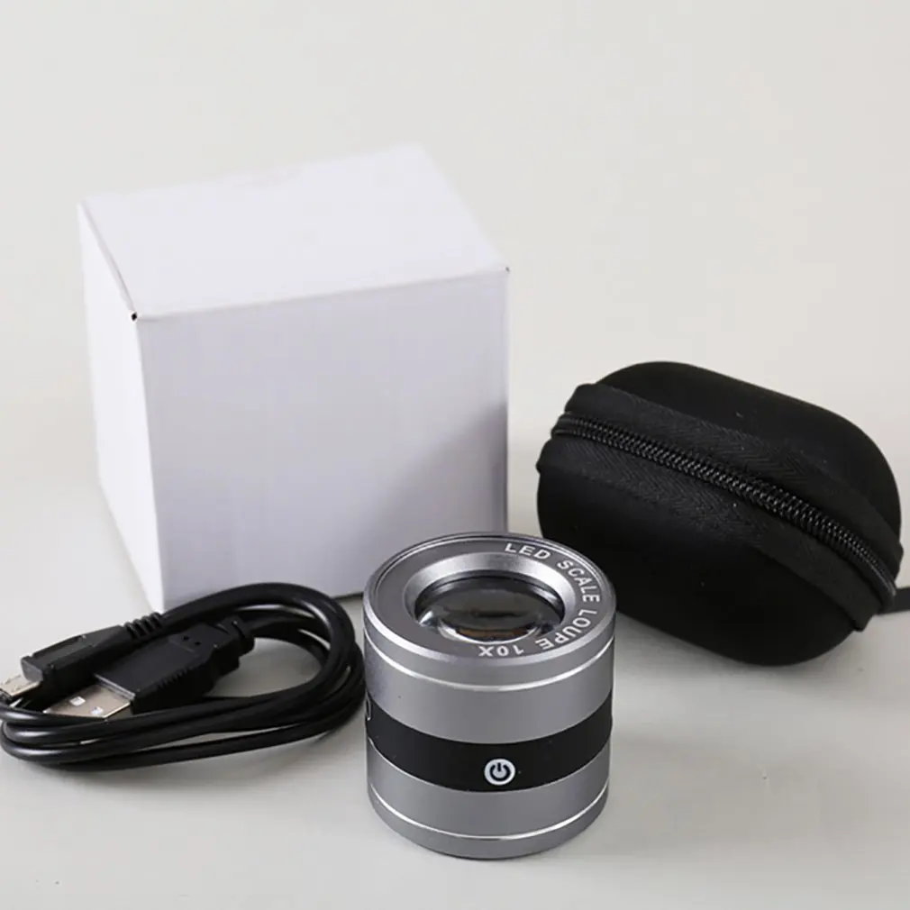 Portable Loupe Foldable Jeweler Watch Magnifier Tool Magnifying Glass Loupe Latest Repair Kit Tool Lamp For Jewellery Evaluating
Portable Loupe Foldable Jeweler Watch Magnifier Tool Magnifying Glass Loupe Latest Repair Kit Tool Lamp For Jewellery Evaluating