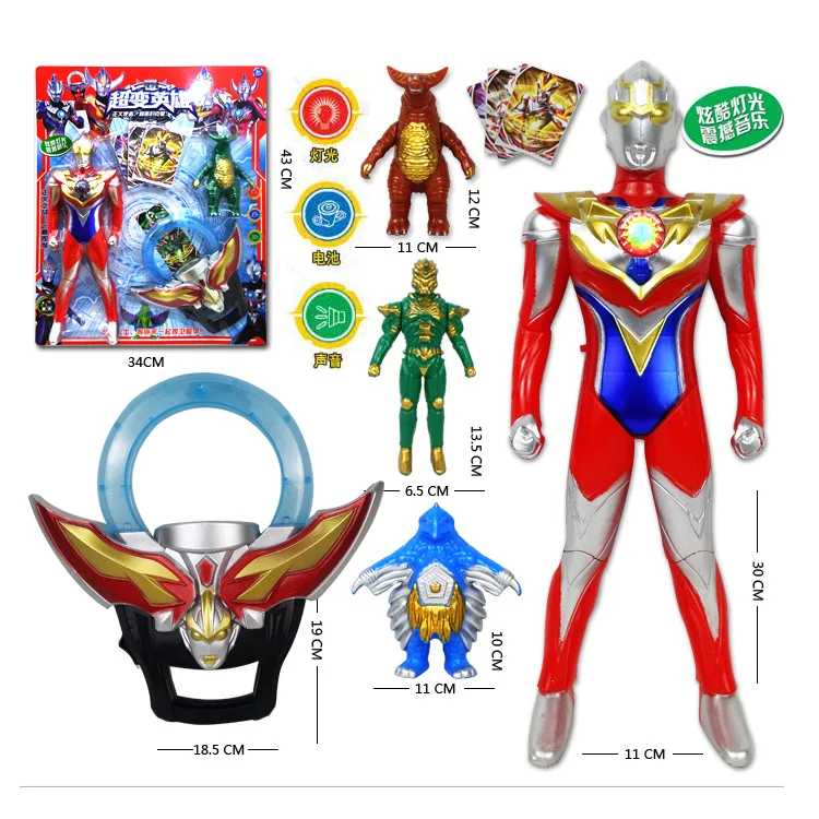 Children Toy with Light And Sound Superman War Monster Voice Anime Toy Stall Hot Selling Shapeshifting Robot Combination
Children Toy with Light And Sound Superman War Monster Voice Anime Toy Stall Hot Selling Shapeshifting Robot Combination