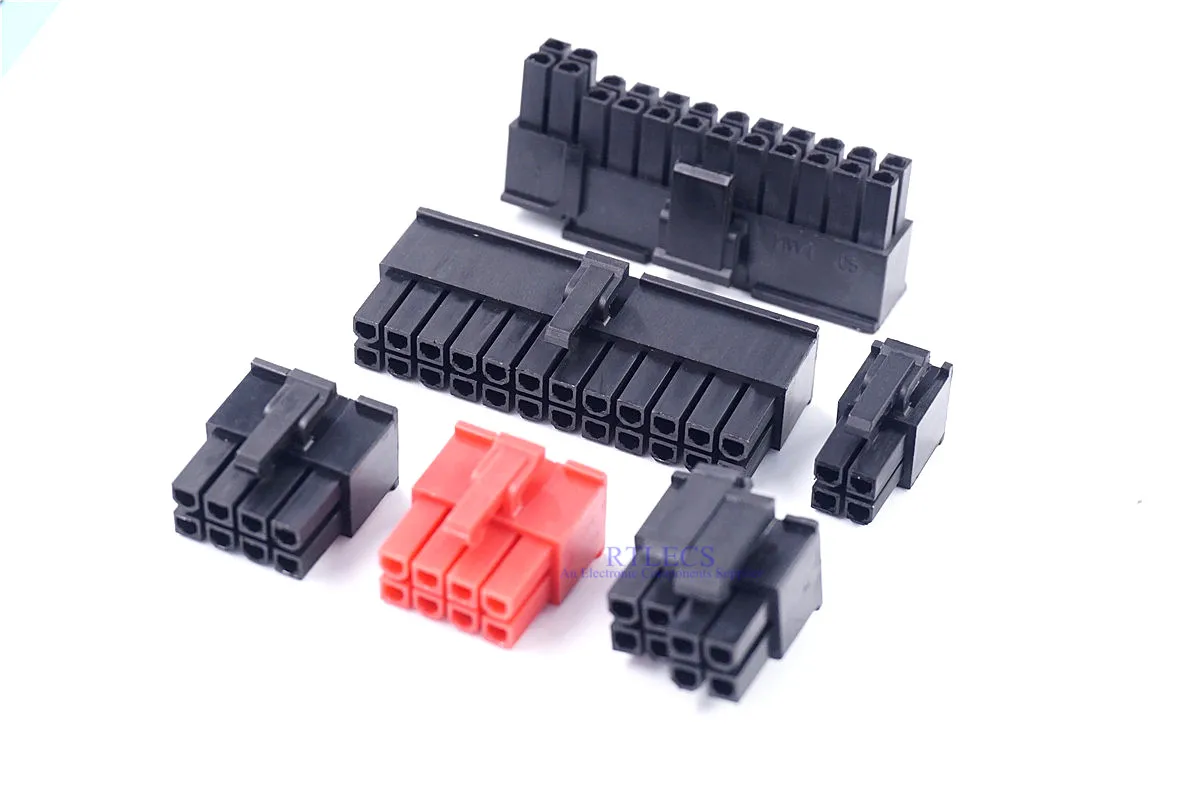 5 Pcs CPU 4.2 mm 4 8 24 20+4 PIN Plug Housing PC computer EPS ATX PSC Motherboard Mainboard Power Connector Shell Crimp
5 Pcs CPU 4.2 mm 4 8 24 20+4 PIN Plug Housing PC computer EPS ATX PSC Motherboard Mainboard Power Connector Shell Crimp