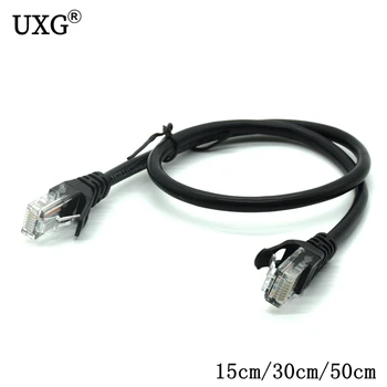Black 15CM CAT5 CAT5e CAT6e UTP Ethernet Network Cable Male to Male RJ45 Patch LAN Short cable 15CM 30CM 50CM
Black 15CM CAT5 CAT5e CAT6e UTP Ethernet Network Cable Male to Male RJ45 Patch LAN Short cable 15CM 30CM 50CM