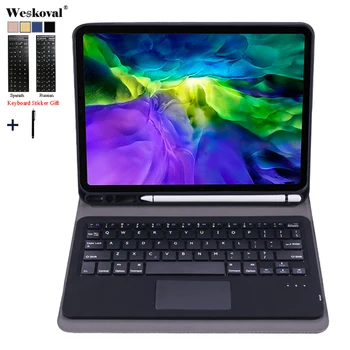 Touchpad Keyboard Case For iPad 11''2020 Pen Holder Detachable WiFi Bluetooth Mouse Function Keyboard Leather Cover
Touchpad Keyboard Case For iPad 11''2020 Pen Holder Detachable WiFi Bluetooth Mouse Function Keyboard Leather Cover