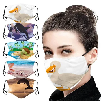 1pc Adult Duck turtle dolphin Animal Printing Mask Anti-Fog Anti-dust Face Breathable Protective Anti-ultraviolet mascarillas #9
1pc Adult Duck turtle dolphin Animal Printing Mask Anti-Fog Anti-dust Face Breathable Protective Anti-ultraviolet mascarillas #9