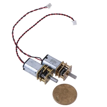 Hot DC 3V-6V 5V 55rpm Reduction Gearbox Slow Speed Micro N20 Full Metal Gear Motor 1PCS
Hot DC 3V-6V 5V 55rpm Reduction Gearbox Slow Speed Micro N20 Full Metal Gear Motor 1PCS