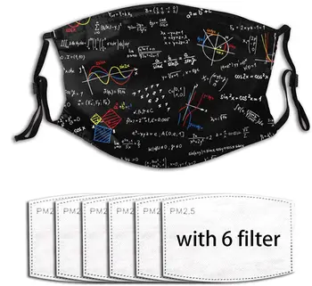 Mathematical Equation Face Mask Novelty Windproof Mouth Face Cover Reusable Comfortable Adjustable Protection With 6 Filter
Mathematical Equation Face Mask Novelty Windproof Mouth Face Cover Reusable Comfortable Adjustable Protection With 6 Filter