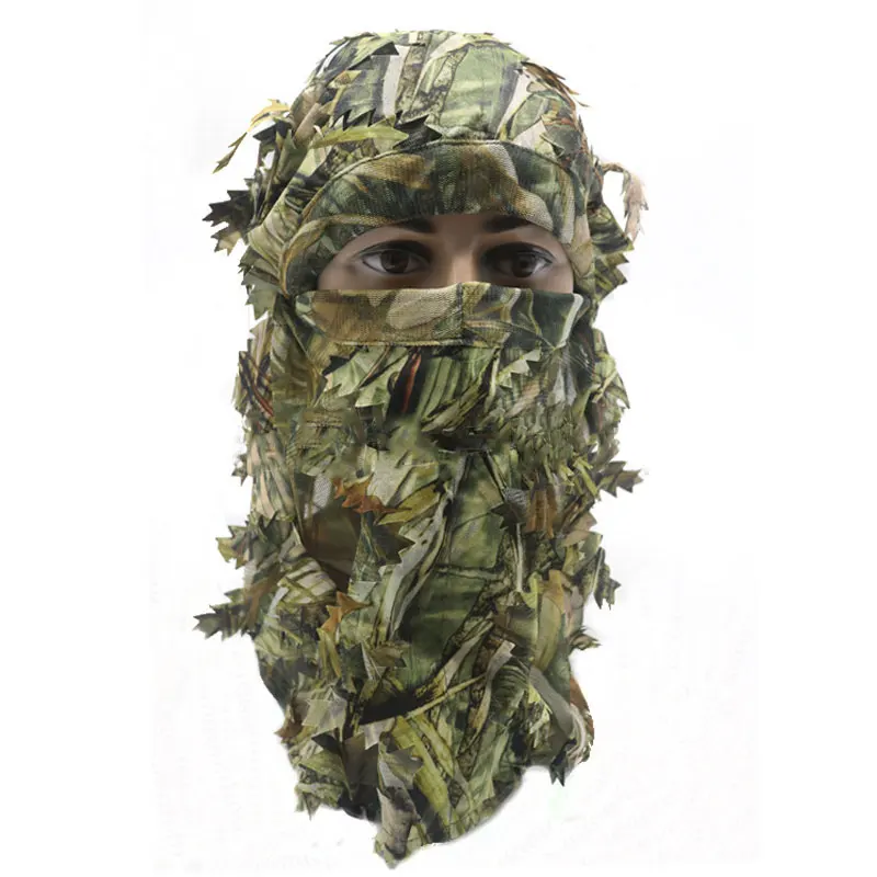 Simulation Stereo Leaves Camouflage Head Net 3D Bionic Camo Mask Spring Summer Hunting Fishing Polyester Breathable Headgear
Simulation Stereo Leaves Camouflage Head Net 3D Bionic Camo Mask Spring Summer Hunting Fishing Polyester Breathable Headgear