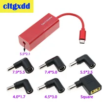 cltgxdd 65W Universal Converter DC Plug To USB Type C Power Adapter Connector USB C Laptop Charging Cable for Phone Notebook
cltgxdd 65W Universal Converter DC Plug To USB Type C Power Adapter Connector USB C Laptop Charging Cable for Phone Notebook