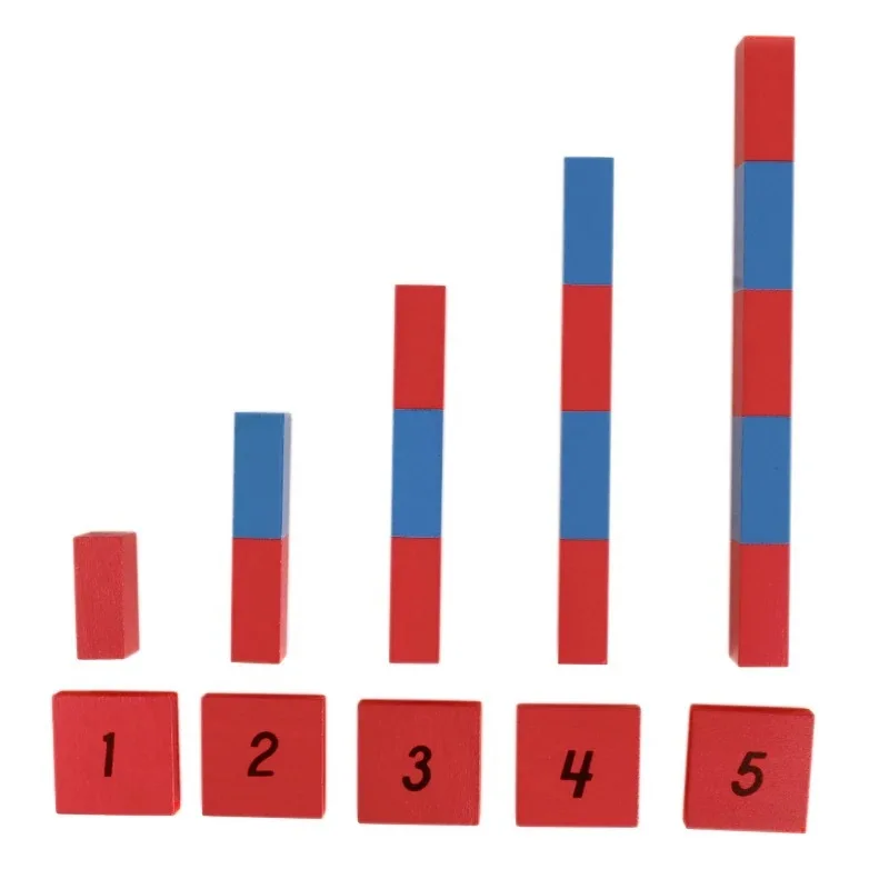 Montessori Small Red And Blue shu zi bang Building Blocks of Teaching Aids CHILDREN'S Mathematics Ability Exercise Training Toy
Montessori Small Red And Blue shu zi bang Building Blocks of Teaching Aids CHILDREN'S Mathematics Ability Exercise Training Toy