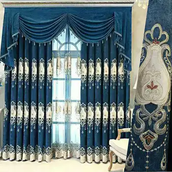 Custom Chenille Embroidery Curtains Tulle for Living Room Bedroom Water Drop Embroidery Curtains Chenille Gold Thread Embroidery
Custom Chenille Embroidery Curtains Tulle for Living Room Bedroom Water Drop Embroidery Curtains Chenille Gold Thread Embroidery