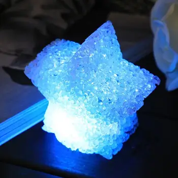Cute LED Night Light 7 Colors Changing Crystal Star Lamp Magic Battery Lamp For Home Room Wedding Decor Kid'S Gifts 
Cute LED Night Light 7 Colors Changing Crystal Star Lamp Magic Battery Lamp For Home Room Wedding Decor Kid'S Gifts