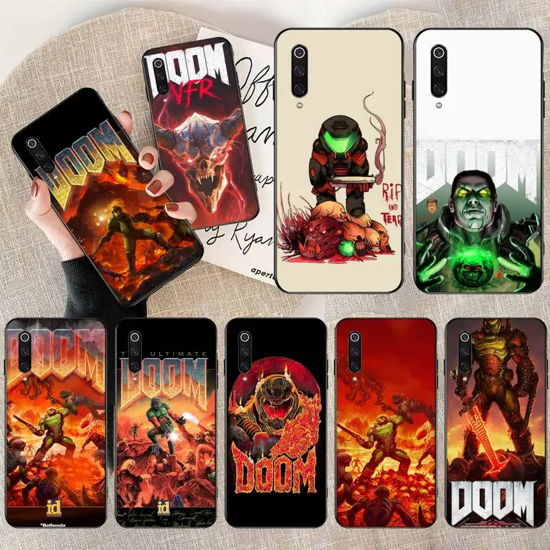 NBDRUICAI skull game Doom Newly Arrived Custom Photo Soft Phone Case for Redmi Note 8 8A 7 6 6A 5 5A 4 4X 4A Go Pro Plus Prime | Мобильные