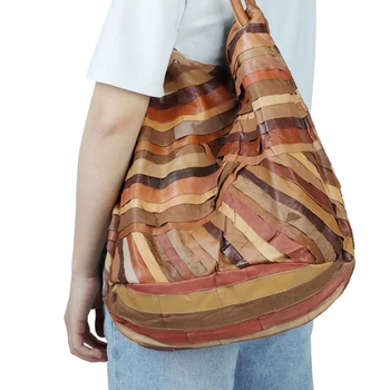 Euro Fashion Patchwork Women Shoulder Bag Soft Design Ladies Large Sheepskin Hobo Retro Style Female Travel Handbags Tote
Euro Fashion Patchwork Women Shoulder Bag Soft Design Ladies Large Sheepskin Hobo Retro Style Female Travel Handbags Tote