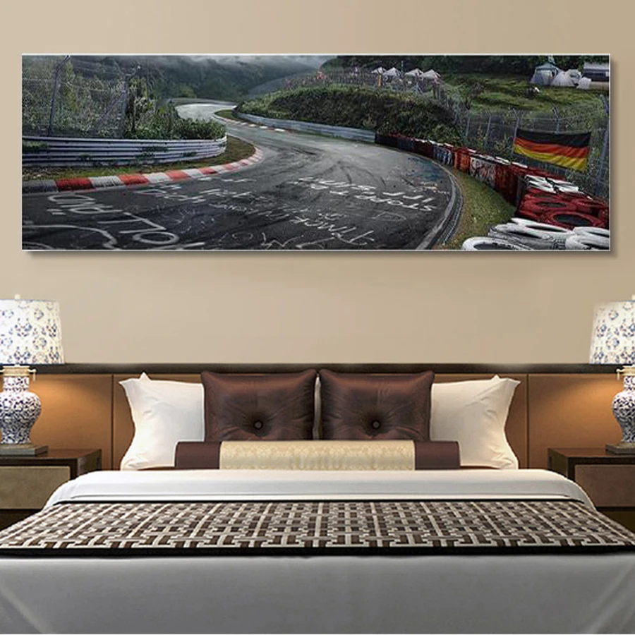 Фото 5D алмазная вышивка Nurburgring Раллийная дорога спортивный автомобиль крест Картина