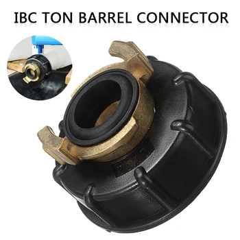 

IBC Hose Adapter Reducer Connector Water Tank Fitting Standard Connector S60x6 IBC Tank Connector Adapter with 42mm Quick Claw