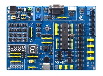 PIC Microcontroller Learning Development Board PIC-EK with PIC16F917 Microcontroller Routines
PIC Microcontroller Learning Development Board PIC-EK with PIC16F917 Microcontroller Routines