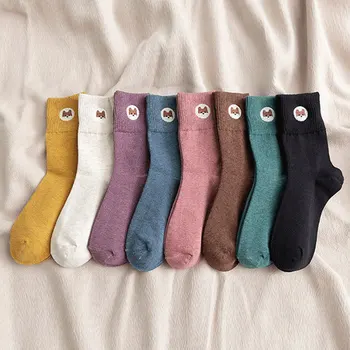 2020 Cute Breathable Middle Tube Socks Cartoon Embroidry Cotton Socks Dogs Solid Women Comfortable Skateboard One Size Sock
2020 Cute Breathable Middle Tube Socks Cartoon Embroidry Cotton Socks Dogs Solid Women Comfortable Skateboard One Size Sock