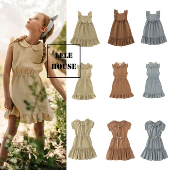 lelehouse 2020 SS liil u Kids Summer Dress Toddler Girl Beautiful Small Fresh Style Clothes Oeuf Child Brand Cas
lelehouse 2020 SS liil u Kids Summer Dress Toddler Girl Beautiful Small Fresh Style Clothes Oeuf Child Brand Cas