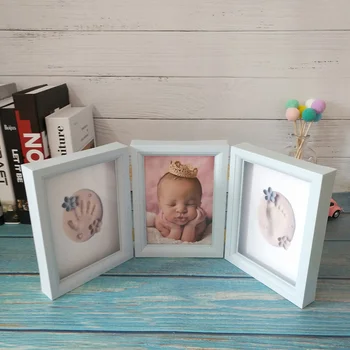 Baby Hand and Foot Prints Photo Frame Wooden Picture Frame Creative Photo Holder Home Desktop Decor for Bedroom Living Room (Whi
Baby Hand and Foot Prints Photo Frame Wooden Picture Frame Creative Photo Holder Home Desktop Decor for Bedroom Living Room (Whi