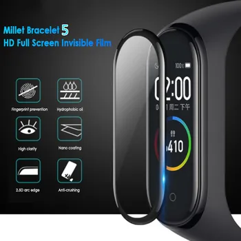 For XiaoMi mi Band 5 Protective Film smart Wristband Screen Film Mi band 5 soft glass scratch prevention screen protector
For XiaoMi mi Band 5 Protective Film smart Wristband Screen Film Mi band 5 soft glass scratch prevention screen protector