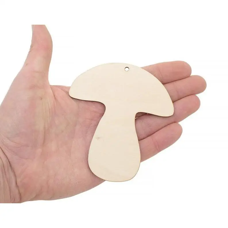 Wooden Mushroom Shape (10cm) Wood Blanks, Wooden craft supplies, wooden cutouts 0814
Wooden Mushroom Shape (10cm) Wood Blanks, Wooden craft supplies, wooden cutouts 0814