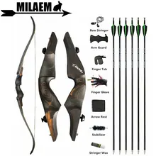 1Set 60 Archery Recurve Bow Wooden Riser 20-60lbs Bamboo Core Limbs American Hunting Bow Shooting Accessories
1Set 60 Archery Recurve Bow Wooden Riser 20-60lbs Bamboo Core Limbs American Hunting Bow Shooting Accessories