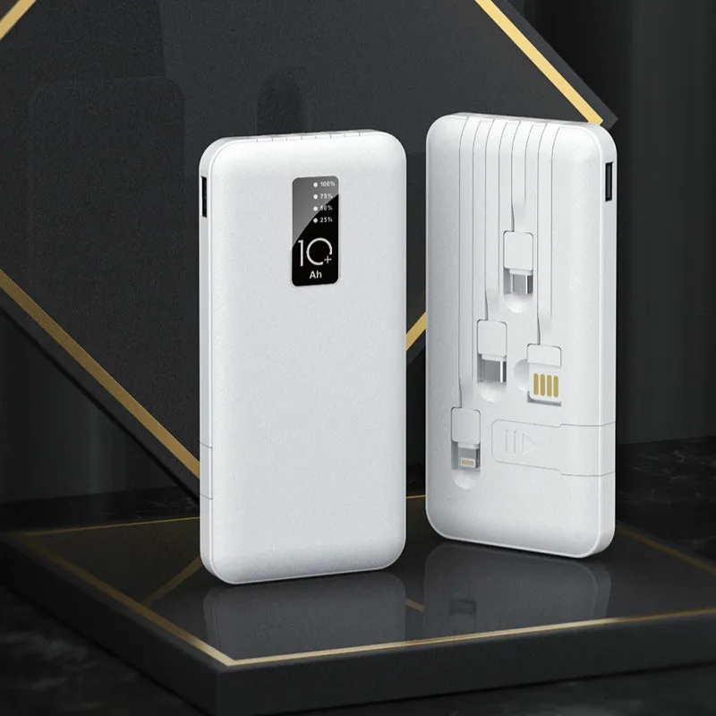 Portable Power Bank 10000mAh 4 output USB Charger External Battery with LED Lamp phone holder for Type C Micro iphone powerbank
Portable Power Bank 10000mAh 4 output USB Charger External Battery with LED Lamp phone holder for Type C Micro iphone powerbank