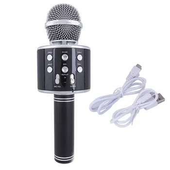 Bluetooth Karaoke Microphone Wireless Microphone Professiona Speaker Handheld Microfone Player Singing Recorder Mic
Bluetooth Karaoke Microphone Wireless Microphone Professiona Speaker Handheld Microfone Player Singing Recorder Mic