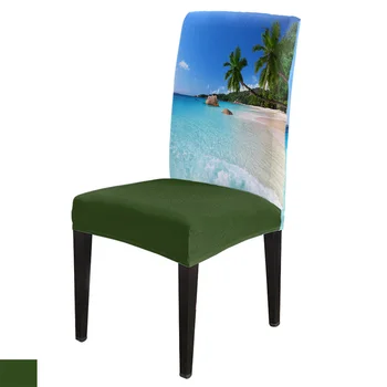 Ocean Beach Scenery Tree Spandex Elastic Dining Chair Slipcover Removable Kitchen Seat Case Stretch Chair Cover for Banquet
Ocean Beach Scenery Tree Spandex Elastic Dining Chair Slipcover Removable Kitchen Seat Case Stretch Chair Cover for Banquet
