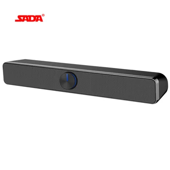 SADA Wired USB SoundBar Stereo Speaker with Subwoofer Powerful computer speaker Bass Surround Sound Box for PC Laptop phone
SADA Wired USB SoundBar Stereo Speaker with Subwoofer Powerful computer speaker Bass Surround Sound Box for PC Laptop phone
