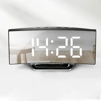 Digital Alarm Clock 7 Inch Curved Dimmable LED Screen Digital Clock for Kids Bedroom Green Large Number Clock Light Weight
Digital Alarm Clock 7 Inch Curved Dimmable LED Screen Digital Clock for Kids Bedroom Green Large Number Clock Light Weight