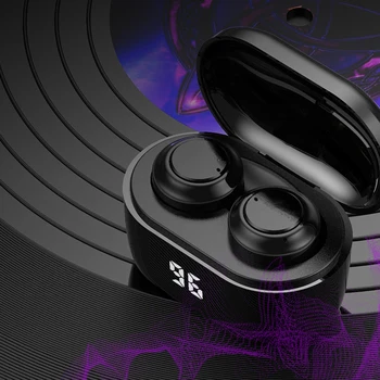 Wireless Bluetooth V5.0 Earphones Intelligent Touch Control HIFI Sounds Headphone Noise Cancelling Earbuds waterproof for gift
Wireless Bluetooth V5.0 Earphones Intelligent Touch Control HIFI Sounds Headphone Noise Cancelling Earbuds waterproof for gift
